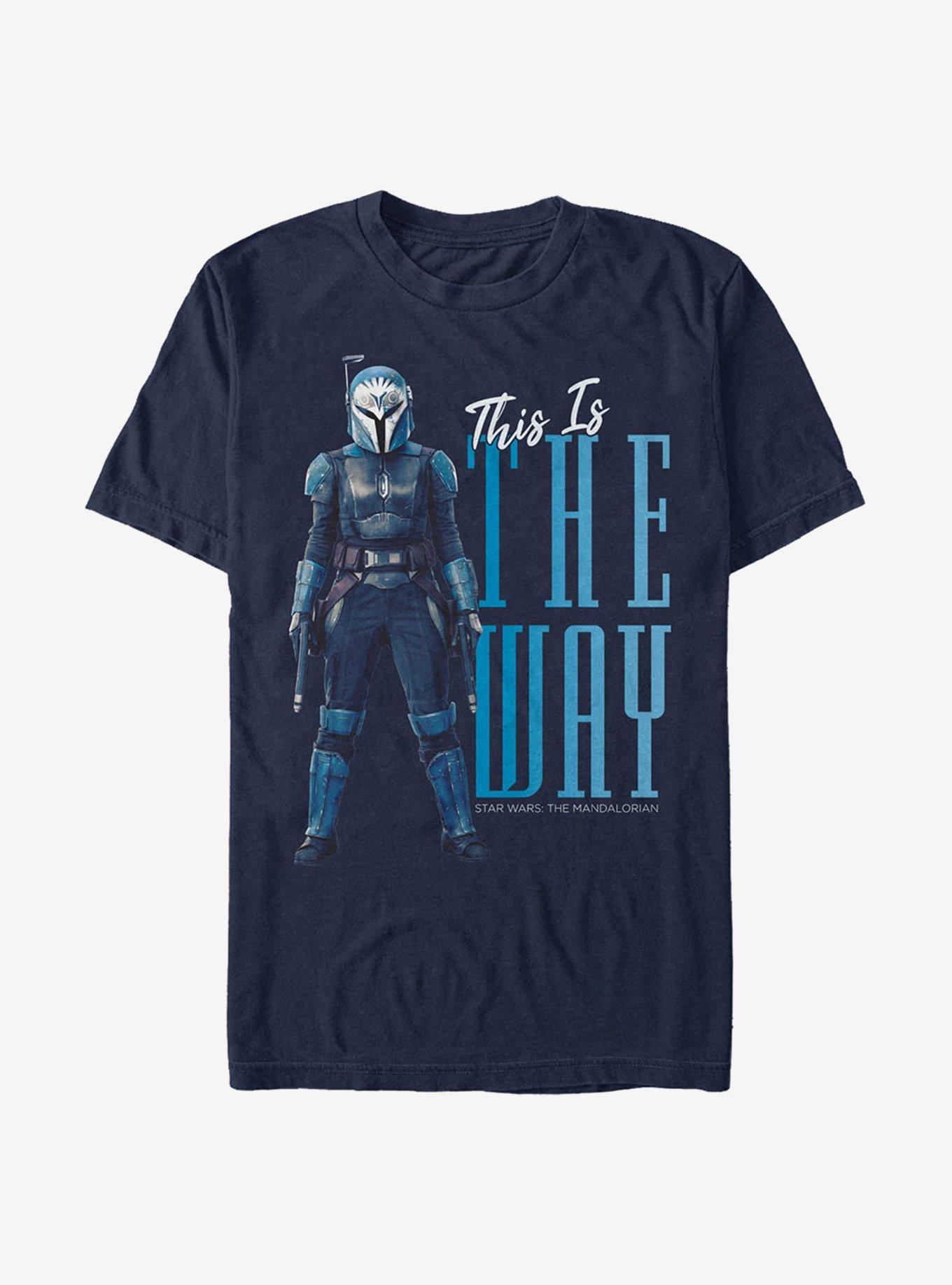 Star Wars The Mandalorian This Is The Way T-Shirt, NAVY, hi-res