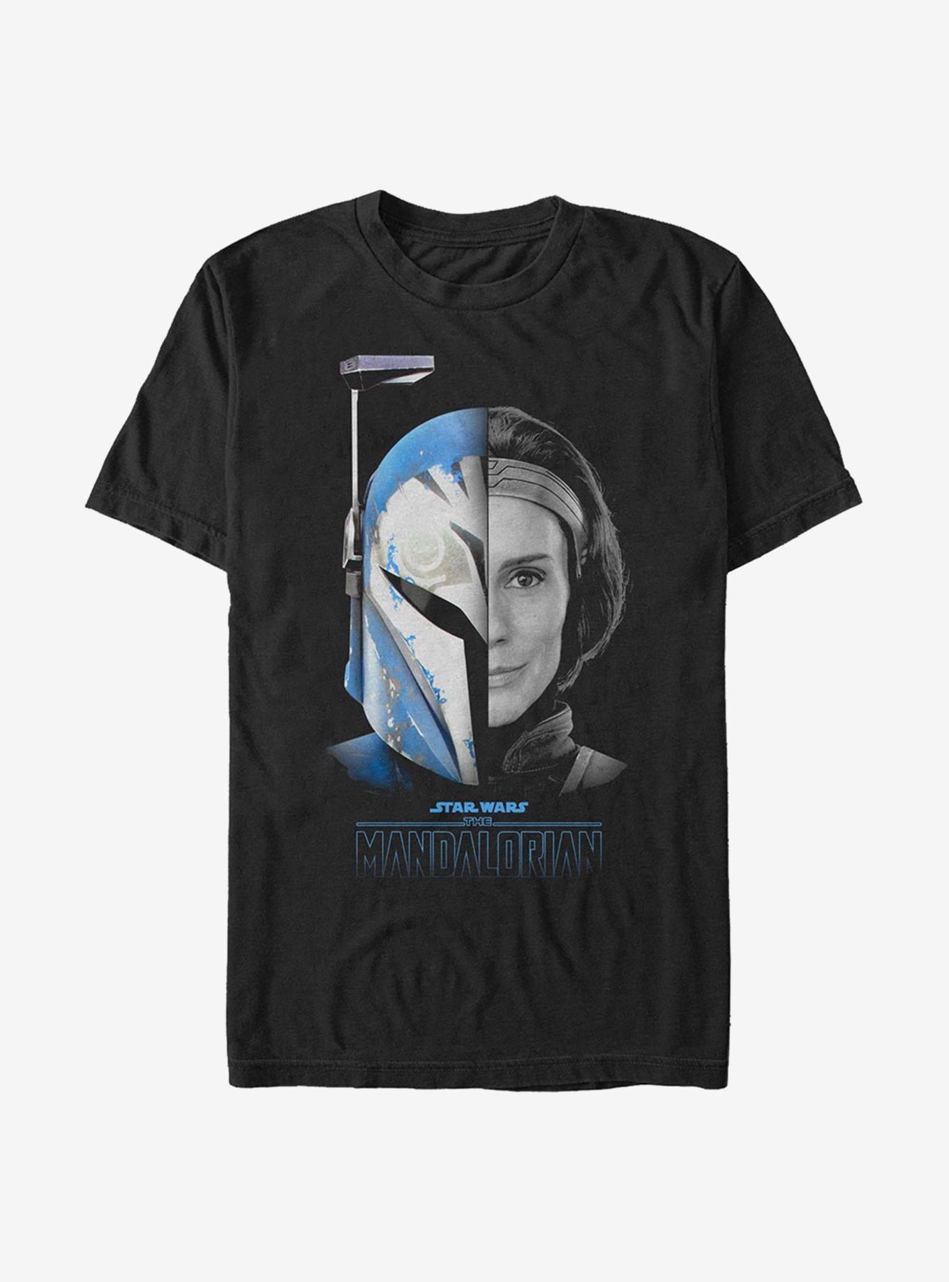 Star Wars The Mandalorian Mandomon Epi3 Arrival T-Shirt, BLACK, hi-res