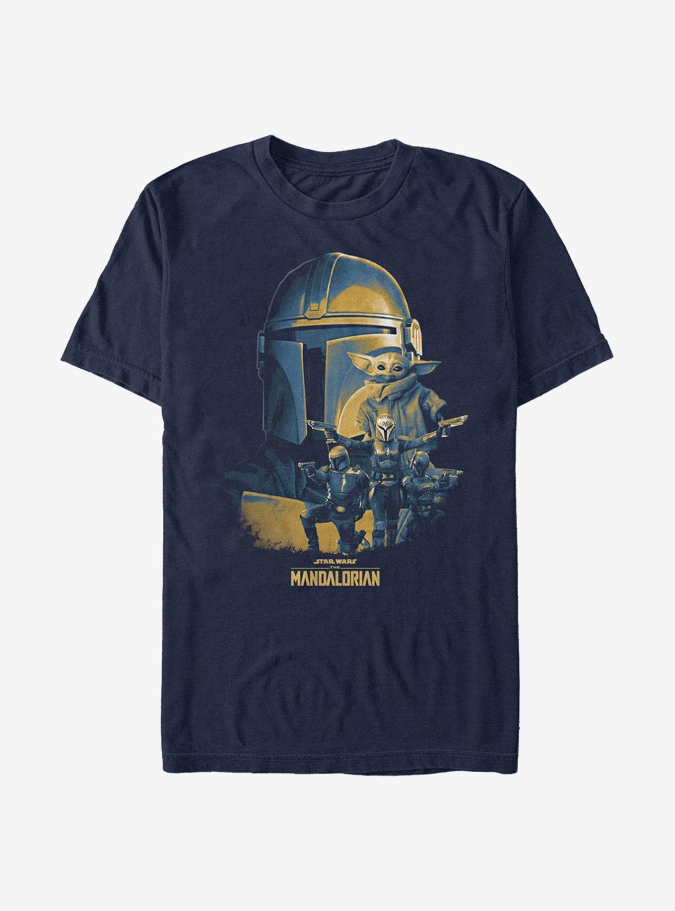 Star Wars The Mandalorian The Crew T-Shirt, NAVY, hi-res