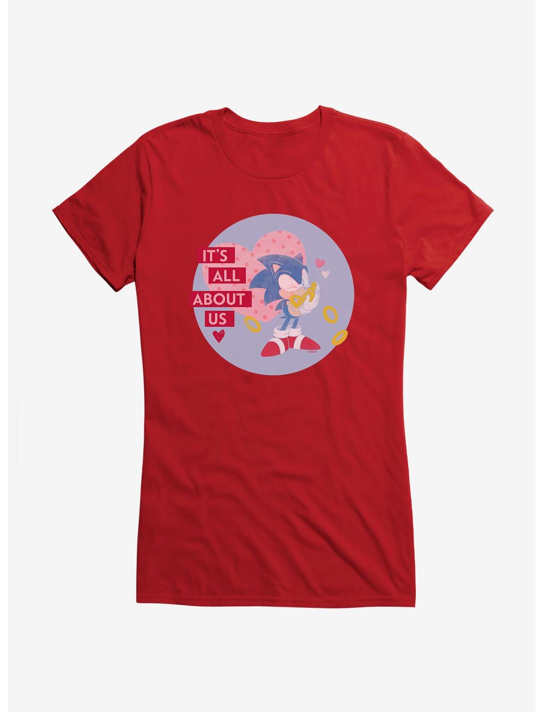 Sonic The Hedgehog It's All About Us Girls T-Shirt , , hi-res