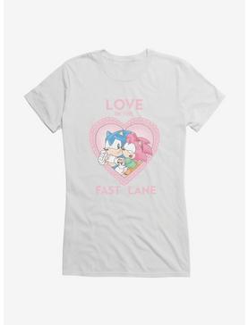 Sonic The Hedgehog Love In The Fast Lane Girls T-Shirt, , hi-res