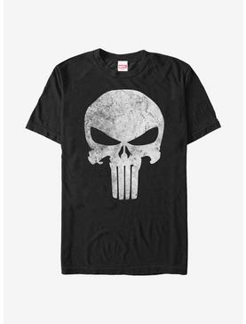 Plus Size Marvel Punisher Distressed Skull T-Shirt, , hi-res