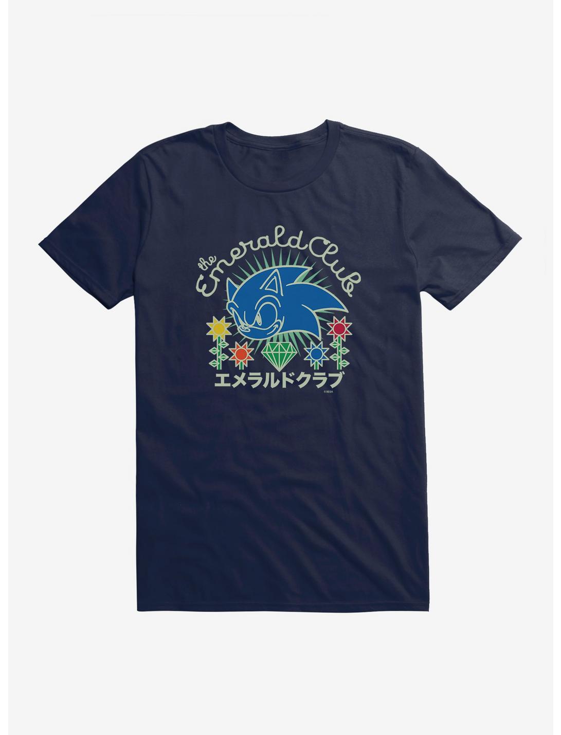 Sonic The Hedgehog Emerald Club Sonic T-Shirt, MIDNIGHT NAVY, hi-res
