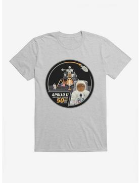 Space Horizons Apollo 11: First Men On The Moon T-Shirt, HEATHER GREY, hi-res