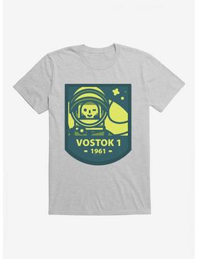 Space Horizons Vostok 1 T-Shirt, HEATHER GREY, hi-res