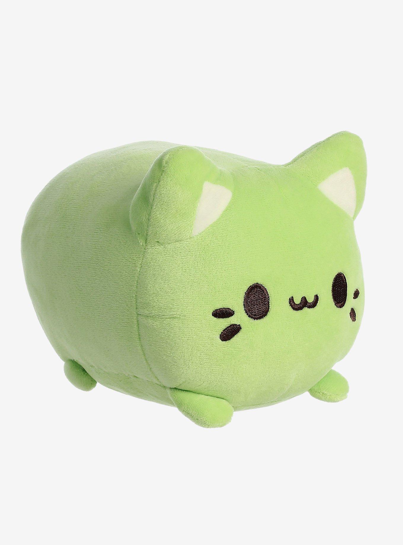 Tasty Peach Meowchi Green Tea Plush, , hi-res