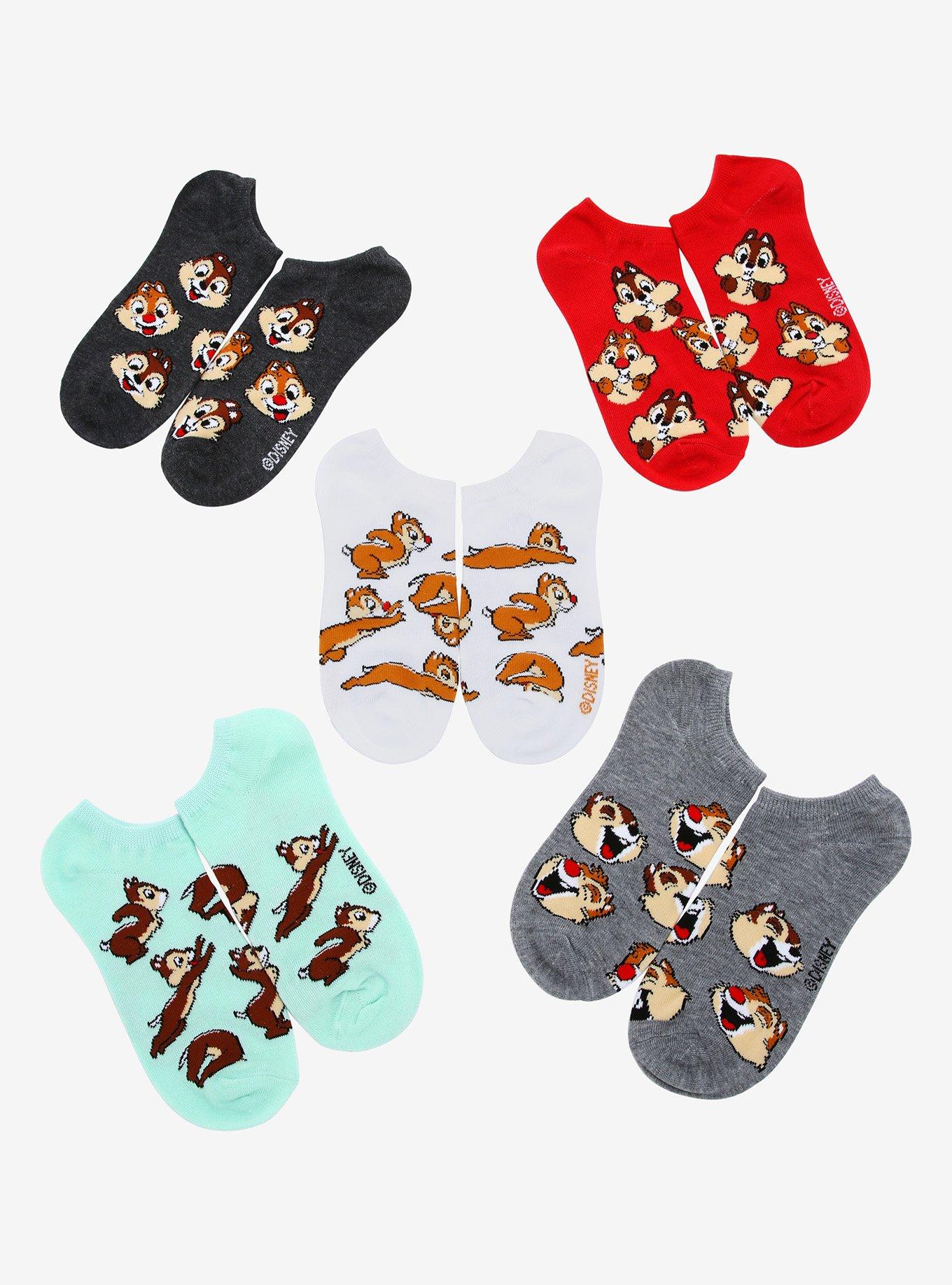 Disney Chip & Dale Ankle Sock Set BoxLunch Exclusive BoxLunch