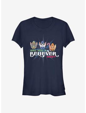 The Christmas Chronicles Be A Believer Girls T-Shirt, NAVY, hi-res