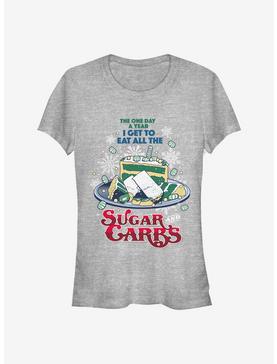 The Christmas Chronicles Sugar And Carbs Girls T-Shirt, , hi-res