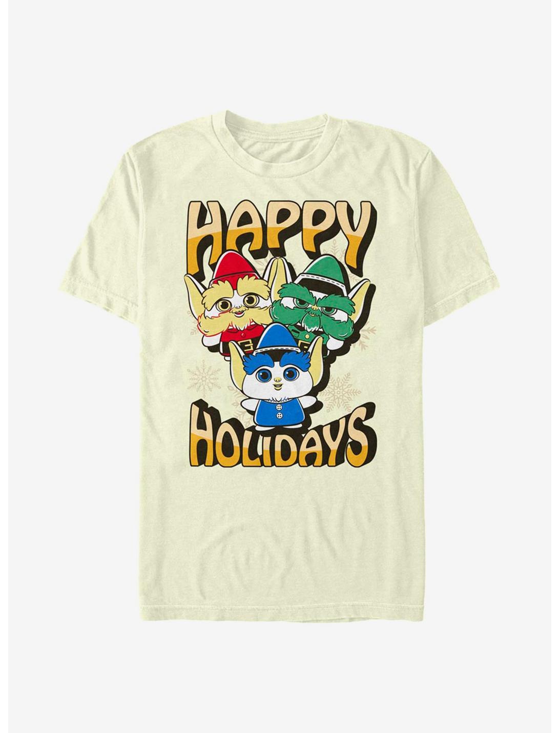 The Christmas Chronicles Happy Holidays T-Shirt, NATURAL, hi-res