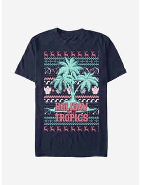 The Christmas Chronicles Tropical Chronicles Holiday T-Shirt, NAVY, hi-res