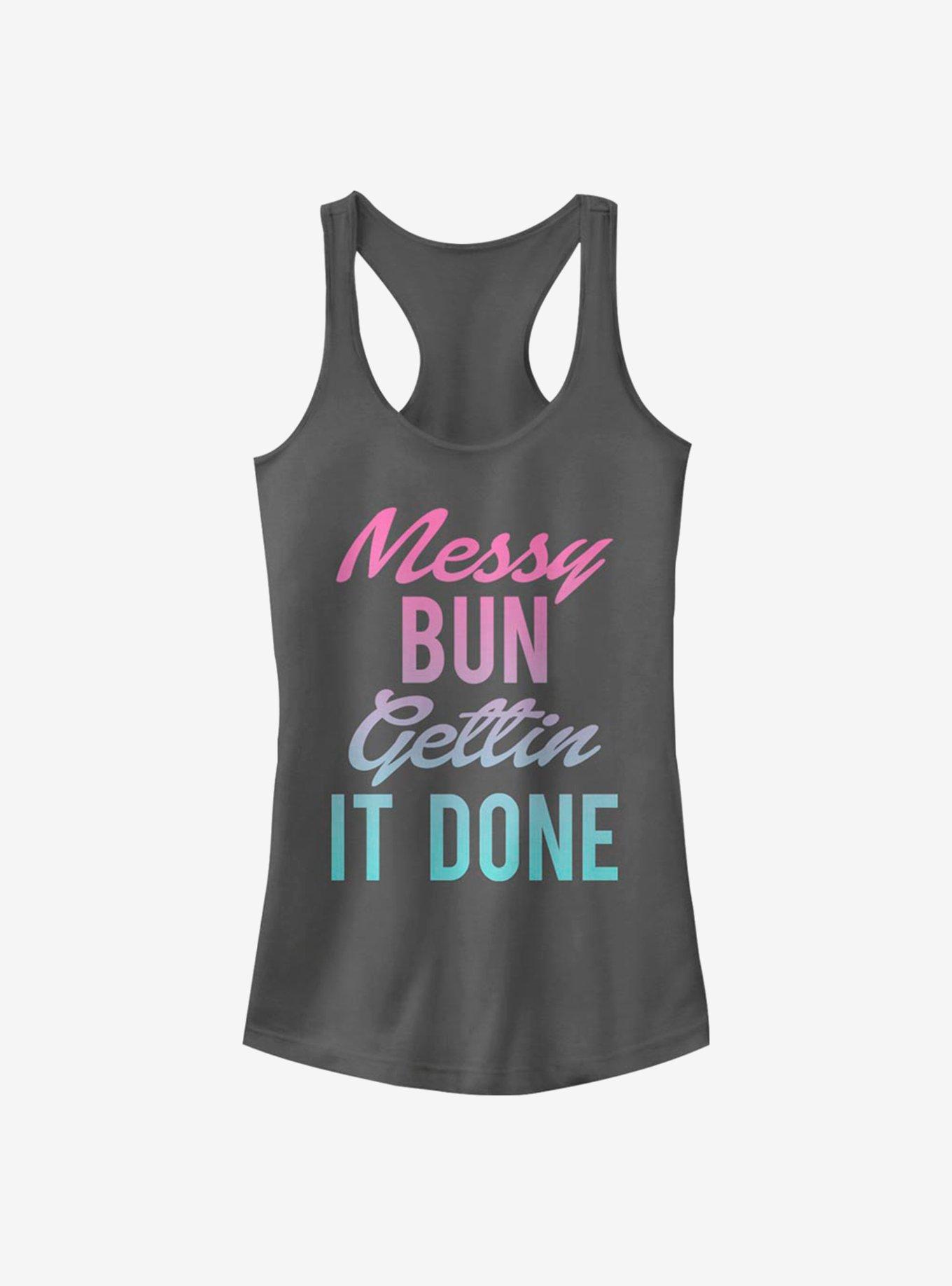 Get It Done Girls Tank, CHARCOAL, hi-res