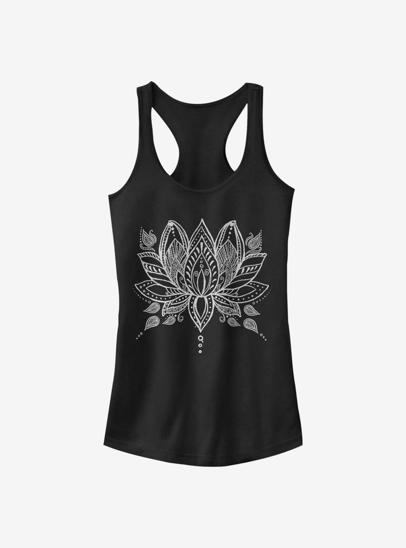 Henna Lotus Girls Tank