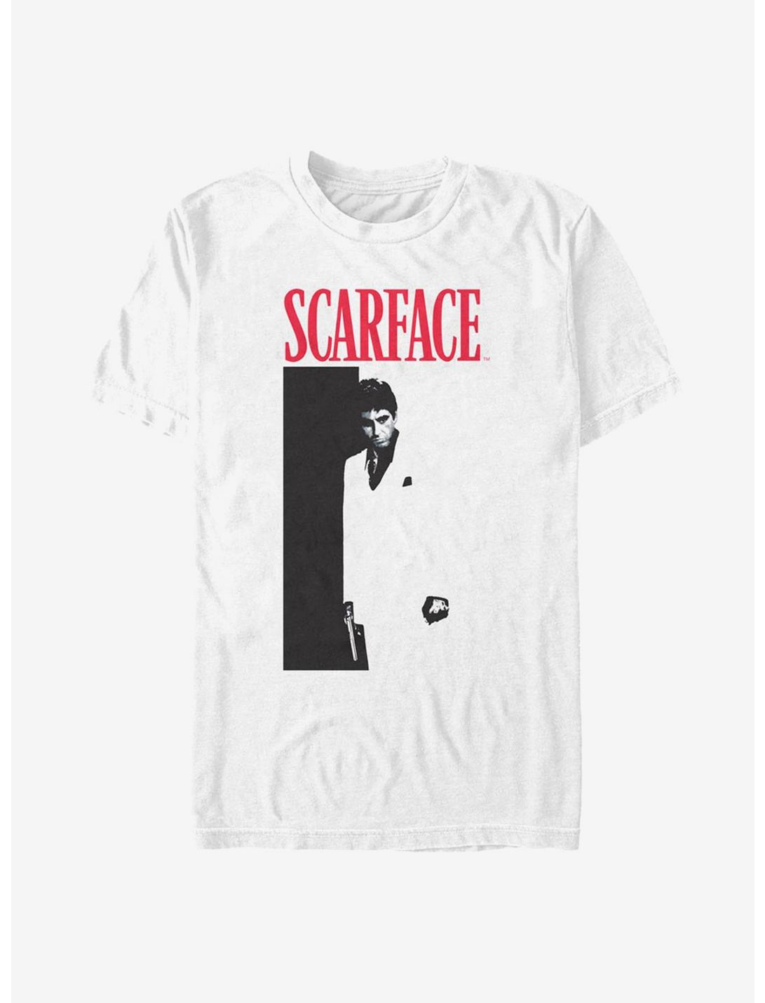 Scarface Poster T-Shirt, WHITE, hi-res
