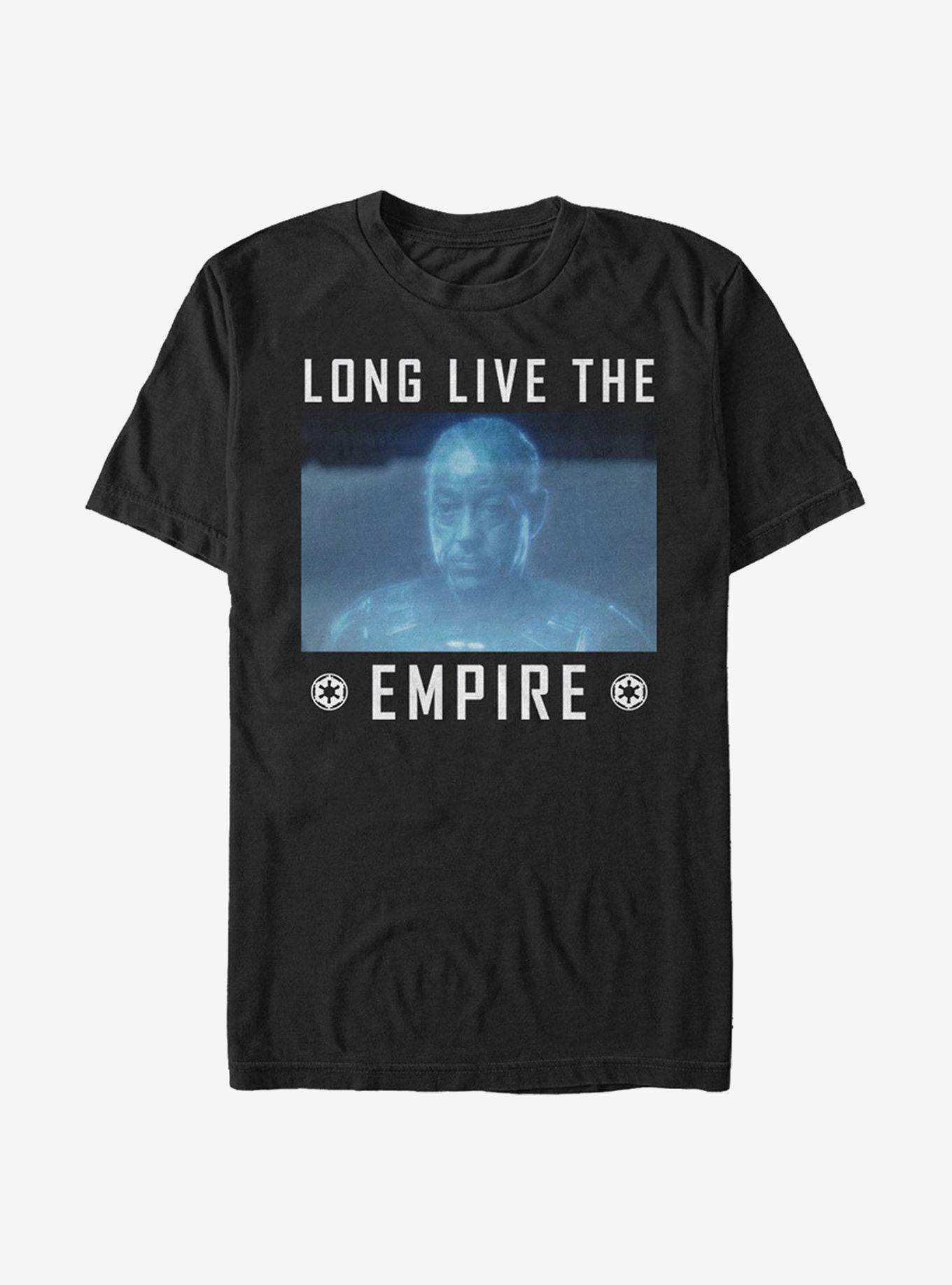 Star Wars The Mandalorian Season 2 Long Live The Empire T-Shirt, BLACK, hi-res
