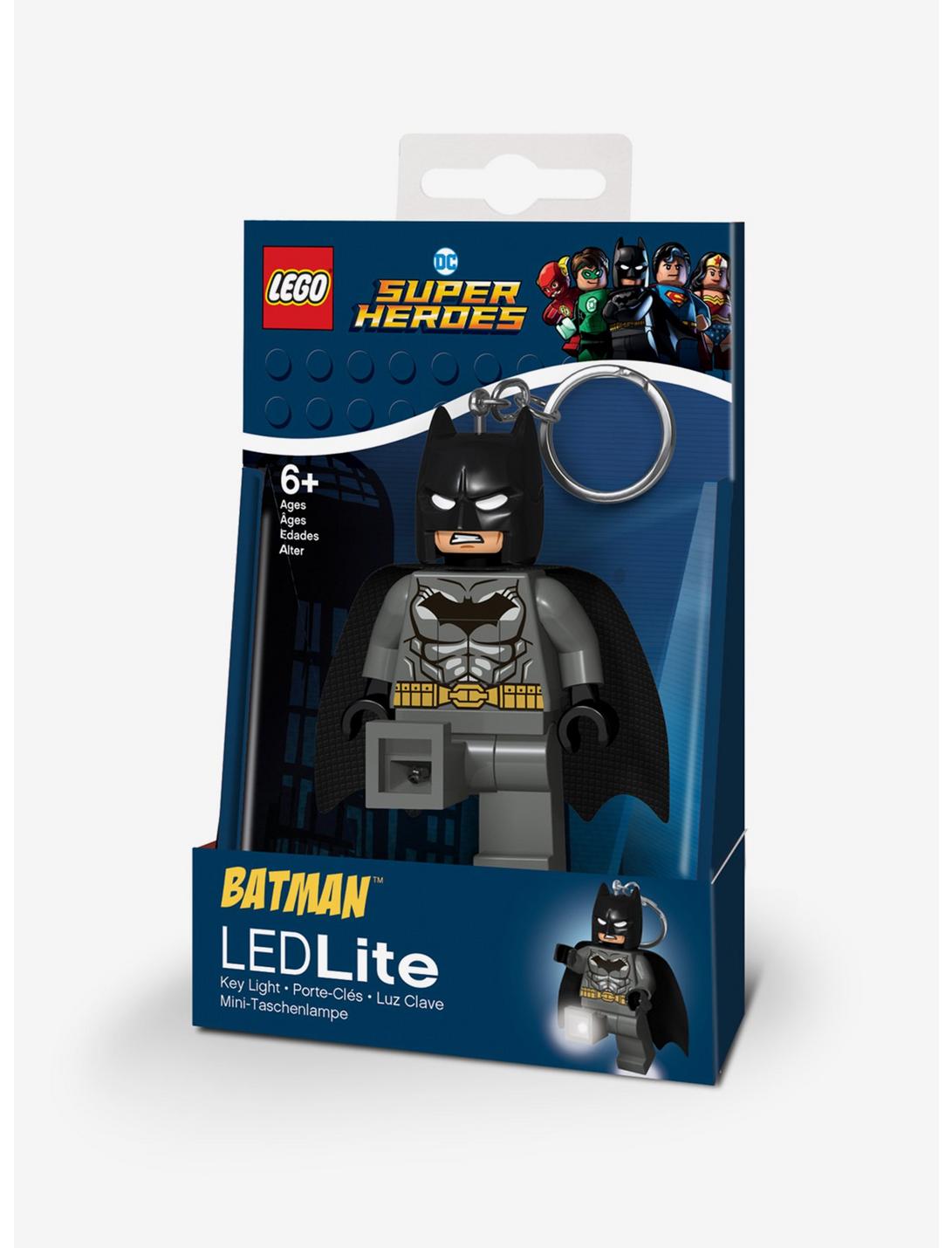 Lego DC Comics Super Heroes Batman Key Light Keychain, , hi-res