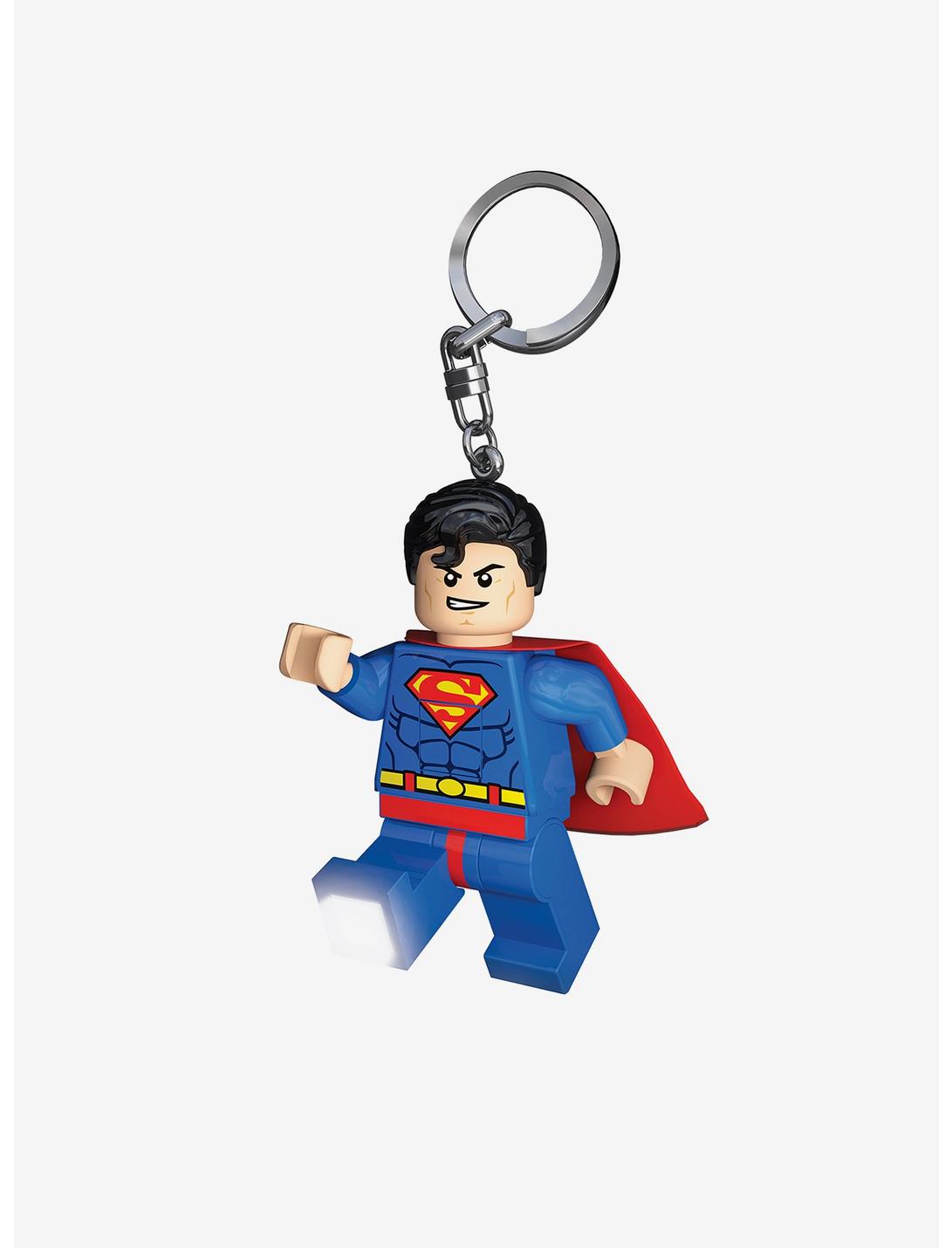 Lego DC Comics Superman Universe Super Hero Key Light Keychain, , hi-res
