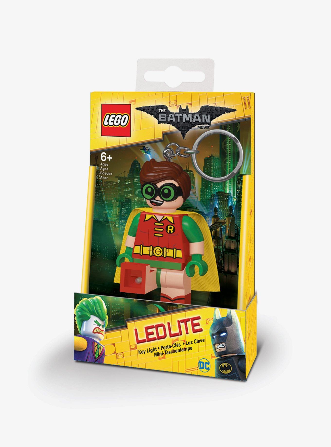 Lego DC Comics The Batman Movie Robin Key Light Keychain, , hi-res