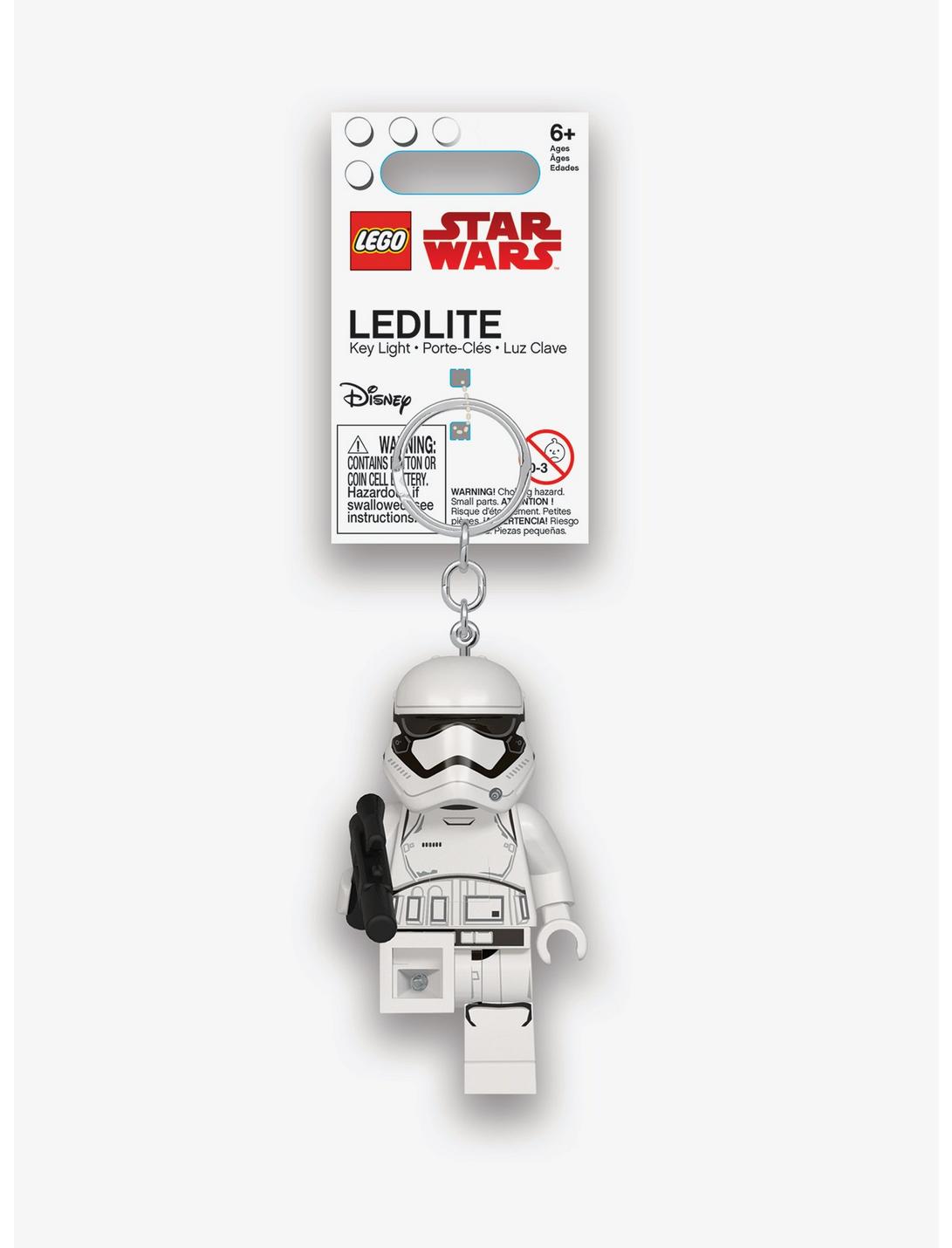 Lego Star Wars First Order Stormtrooper Key Light With Blaster Keychain, , hi-res