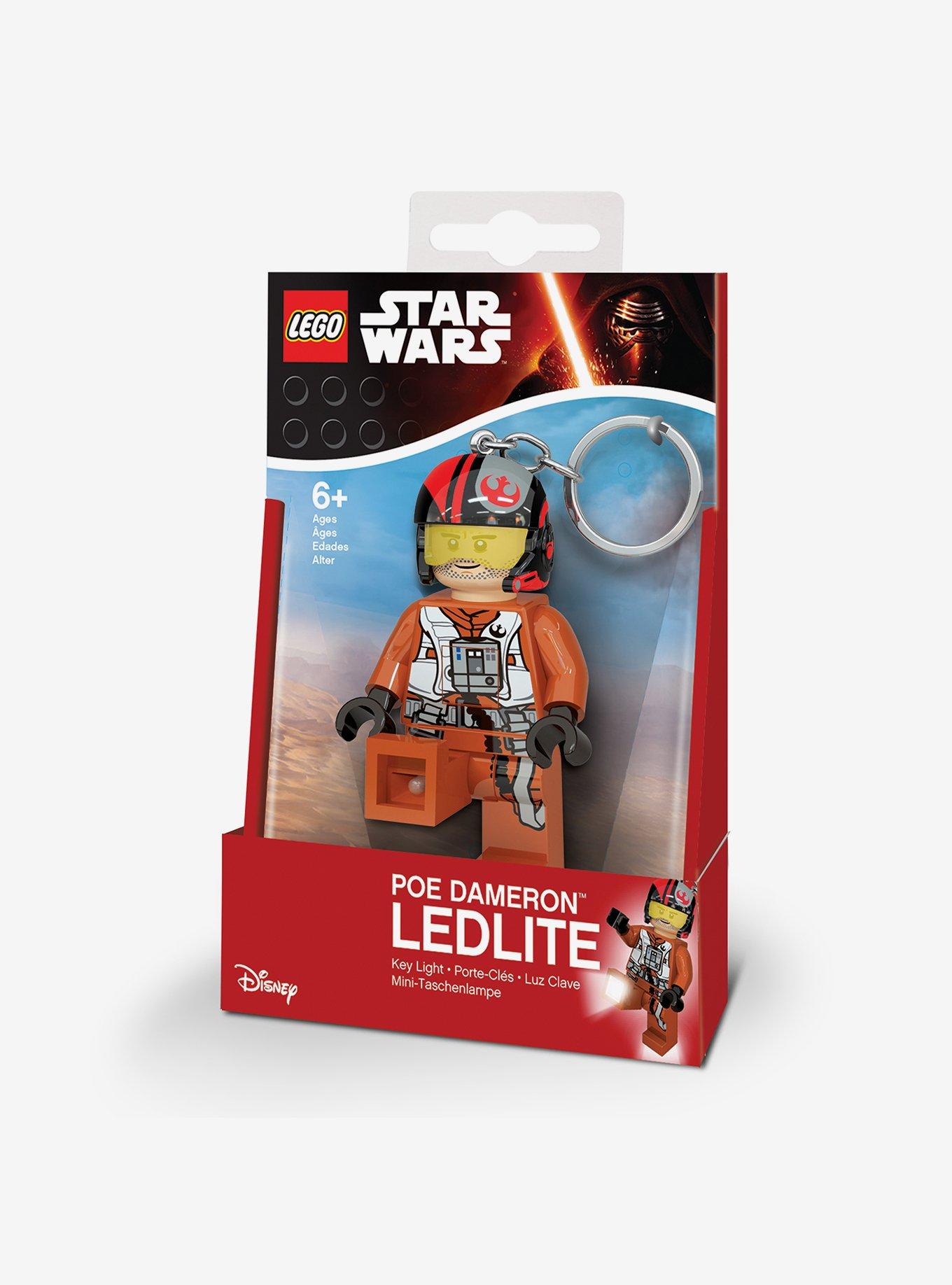 Lego Star Wars Poe Dameron Key Light Keychain, , hi-res