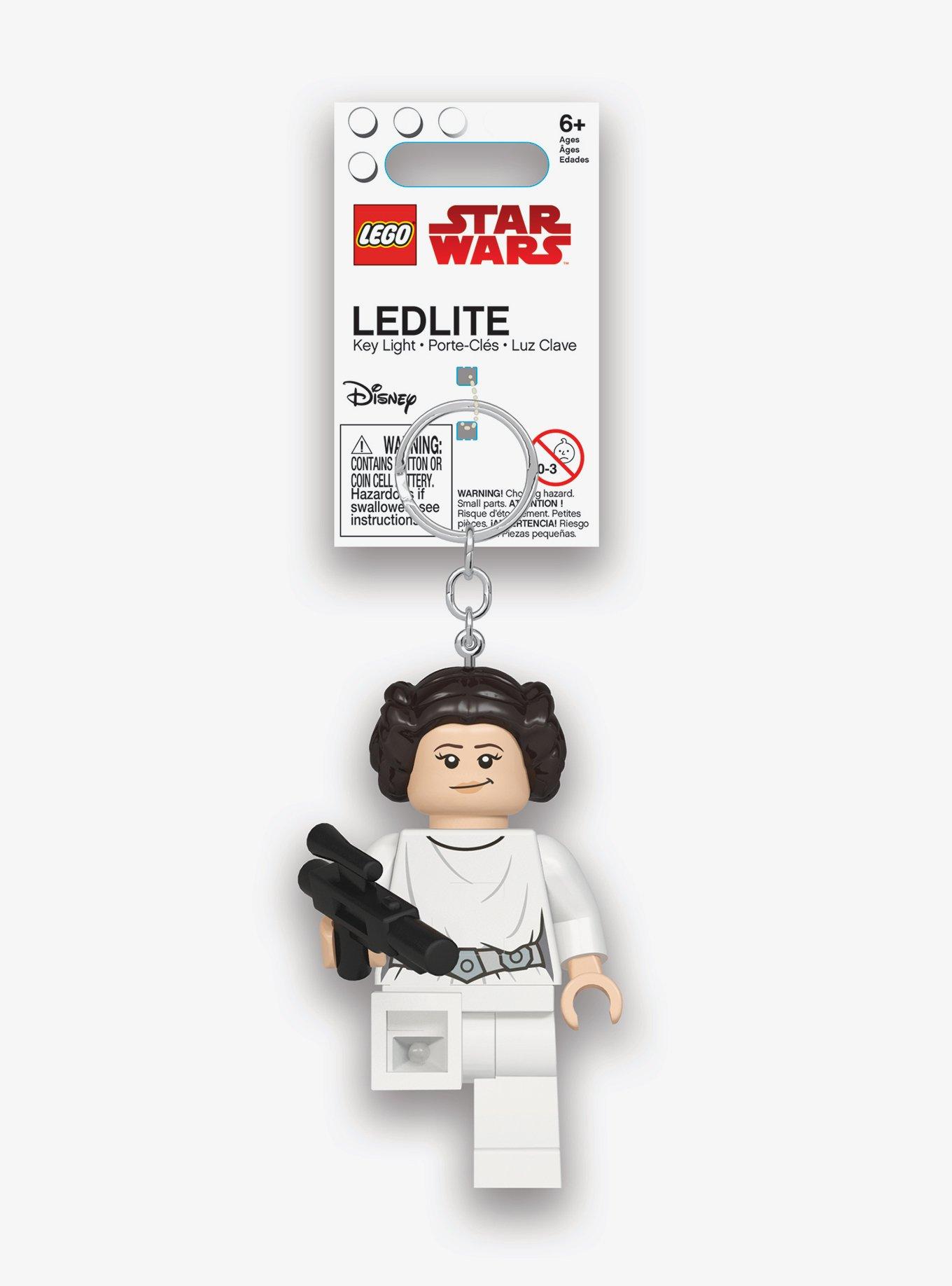 Lego Star Wars Princess Leia Key Light With Blaster Keychain, , hi-res