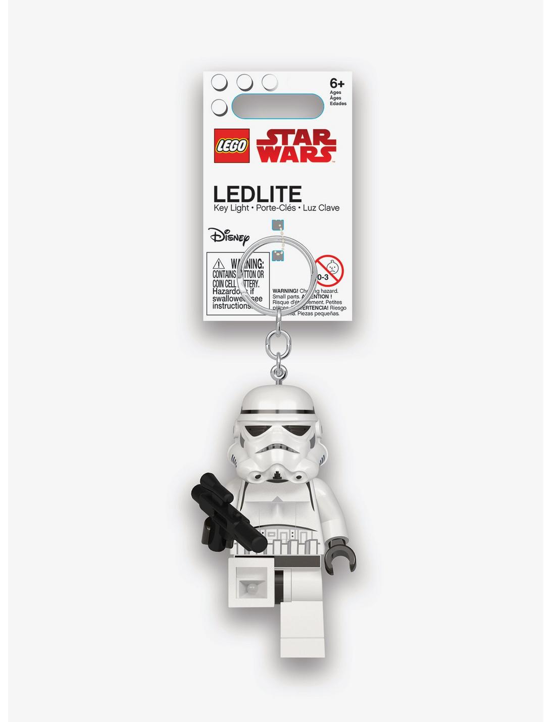 Lego Star Wars Stormtrooper Key Light With Blaster Keychain, , hi-res