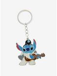 Loungefly Disney Lilo & Stitch Elvis Stitch Enamel Keychain - BoxLunch Exclusive, , hi-res