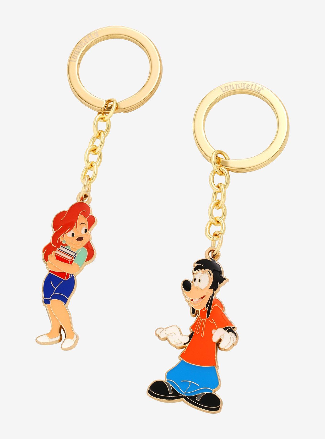 goofy disney cartoon keychain