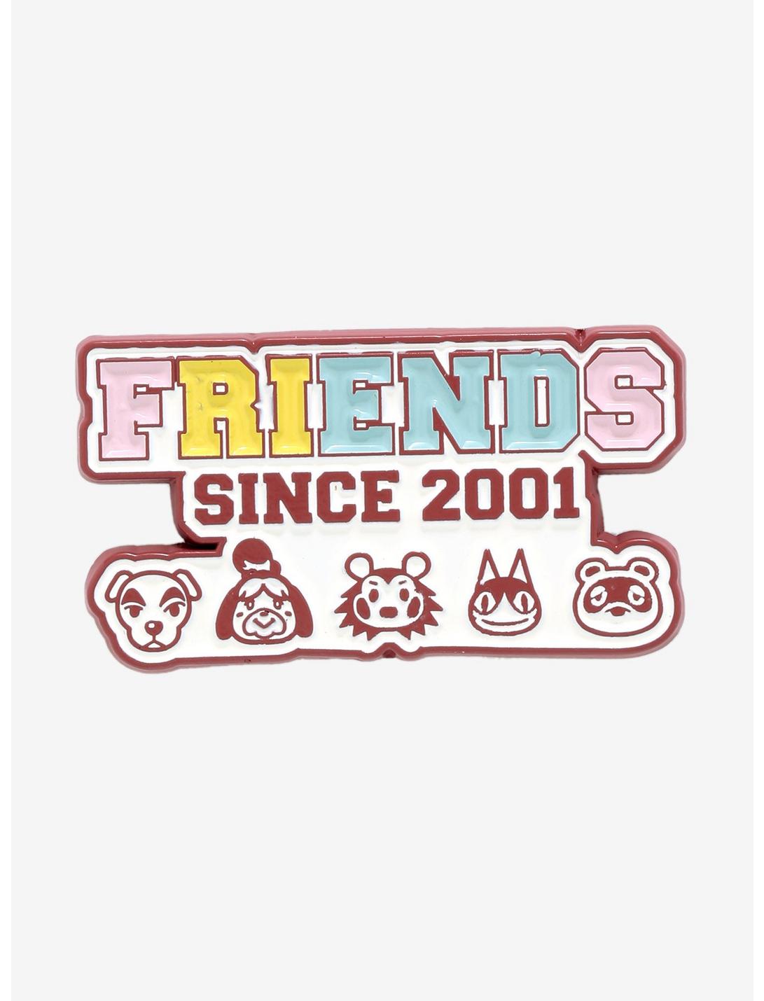 Nintendo Animal Crossing Friends Since 2001 Enamel Pin - BoxLunch Exclusive, , hi-res