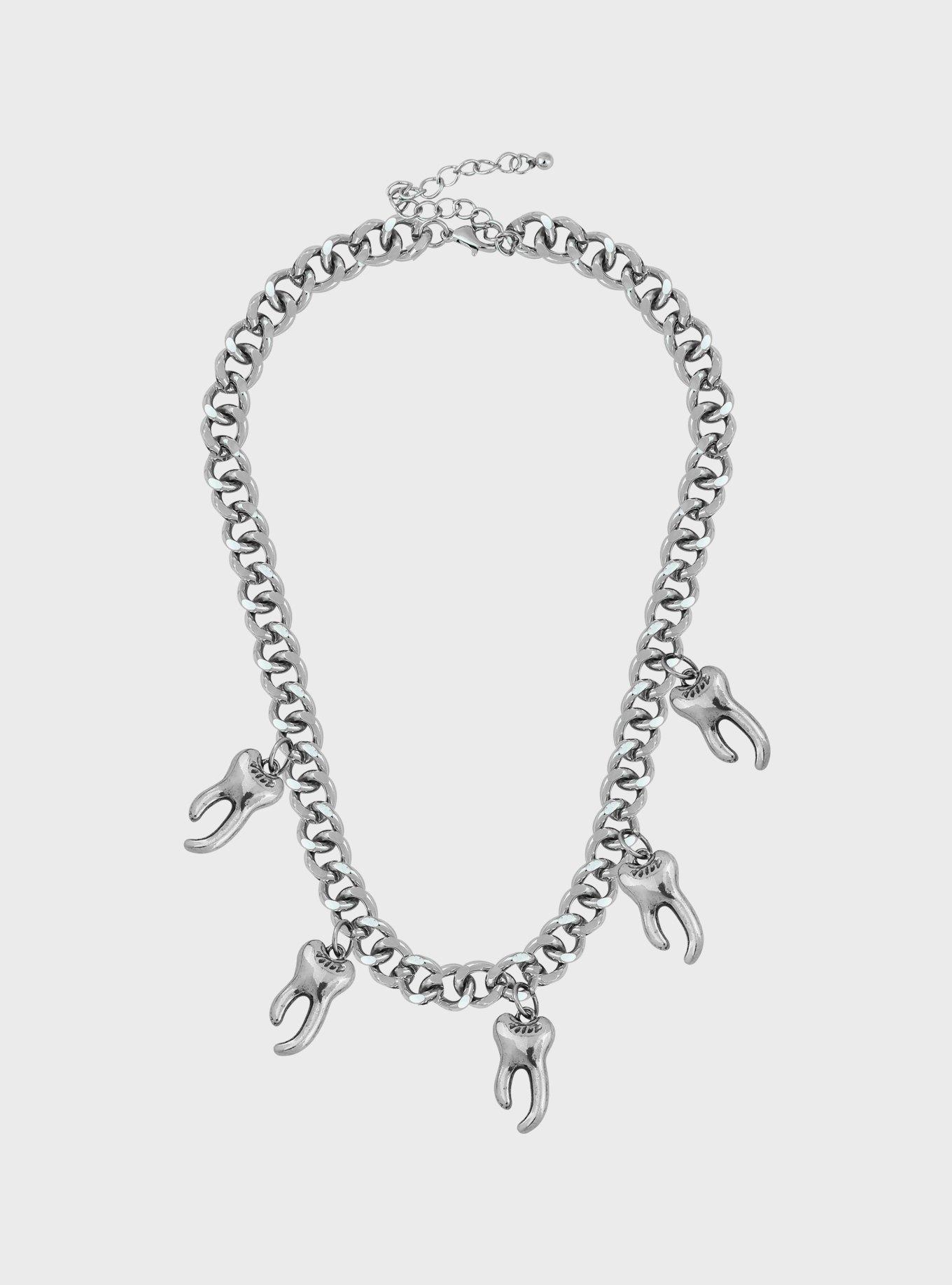 Tooth Chain Choker, , hi-res