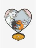 Loungefly Disney The Aristocats I Love You Spinner Enamel Pin - BoxLunch Exclusive, , hi-res