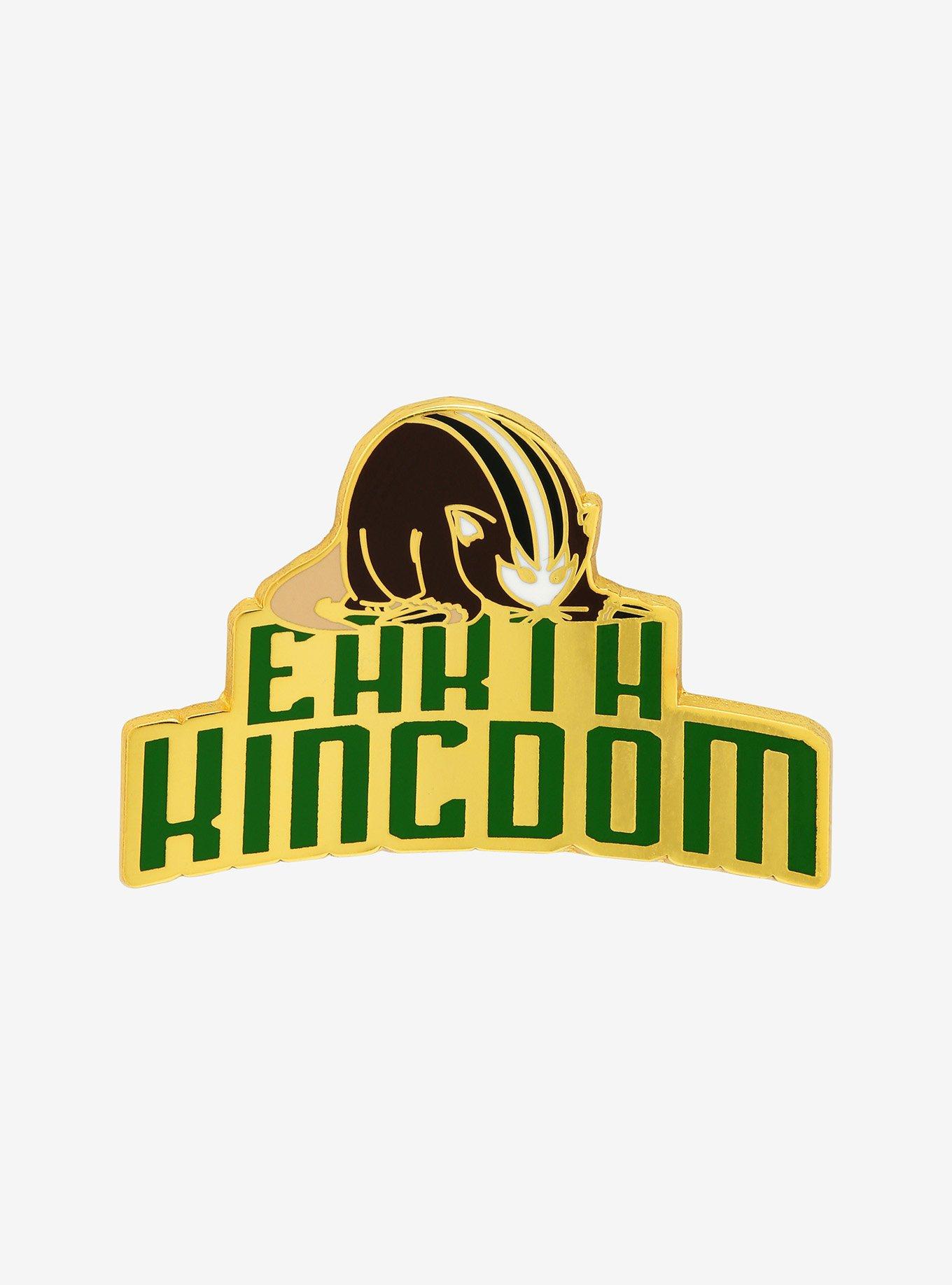 Avatar: The Last Airbender Earth Kingdom Badgermole Enamel Pin - BoxLunch Exclusive, , hi-res