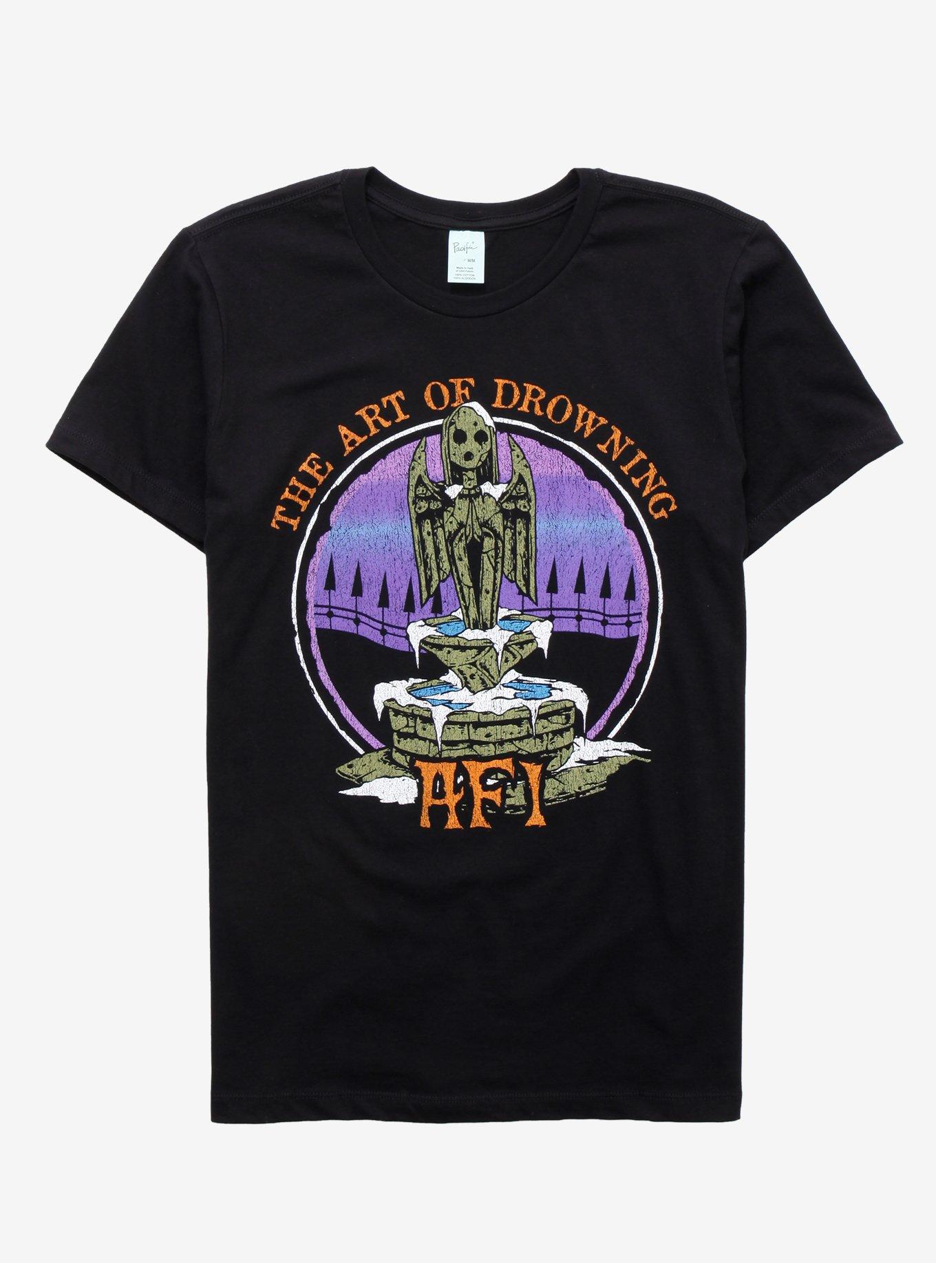 AFI The Art Of Drowning T-Shirt, BLACK, hi-res