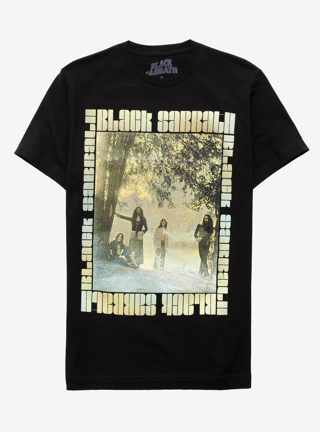 Black Sabbath Master Of Reality Poster T-Shirt, BLACK, hi-res