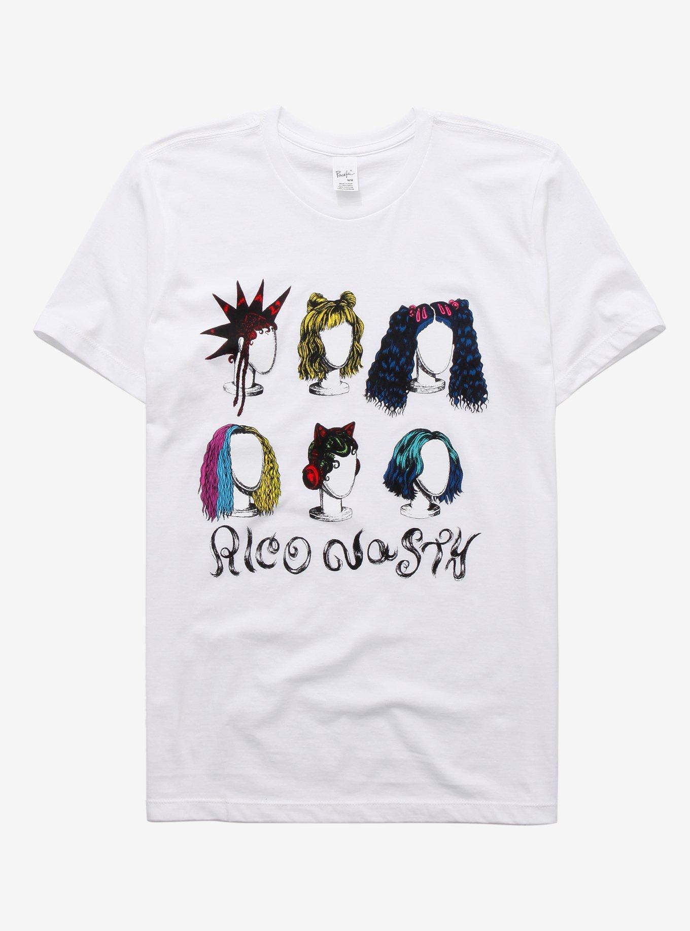 Rico Nasty Wigs T-Shirt, BLACK, hi-res