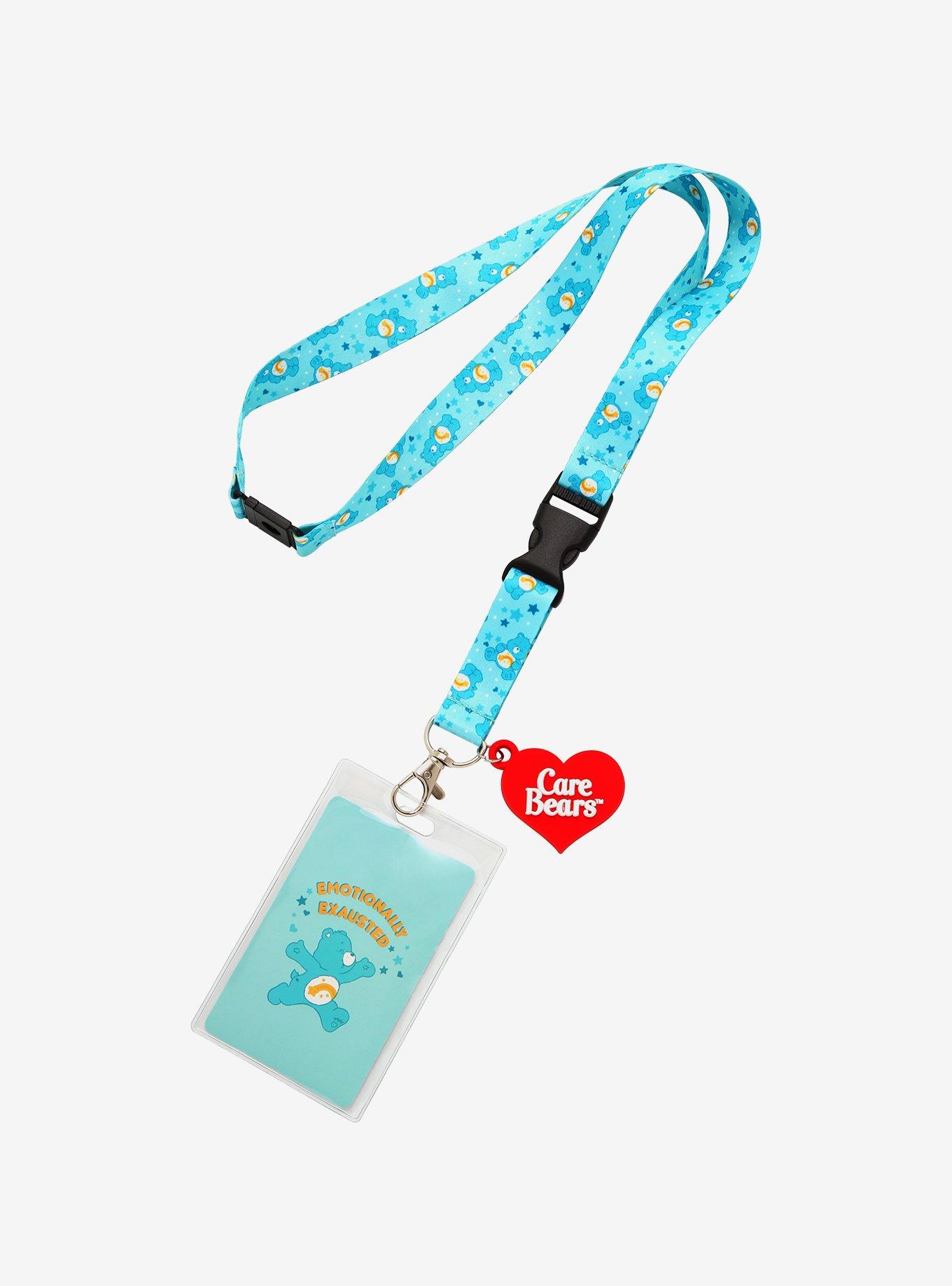 Care Bears Wish Bear Emotionally Exhausted Lanyard, , hi-res