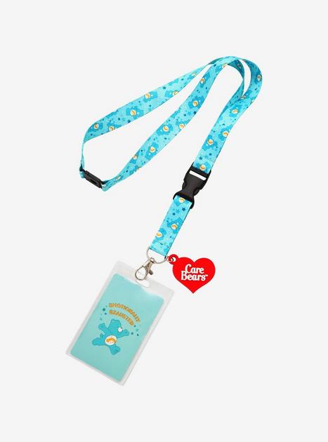 Purple Heart Health Care Bears Lanyard, 80's Nostalgia Nurse