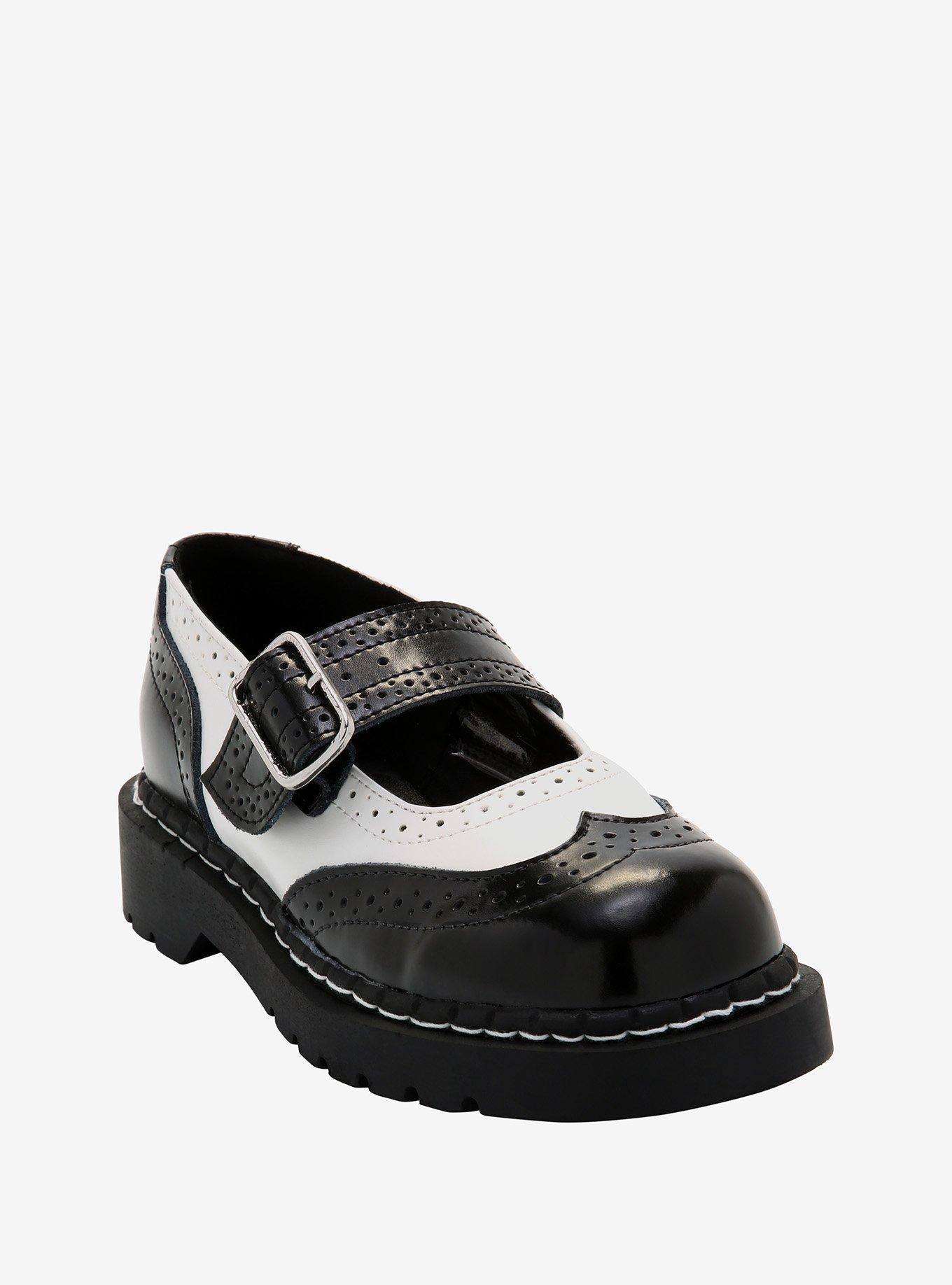 Multi Buckle Platform Mary Jane Shoes - TUK Shoes 