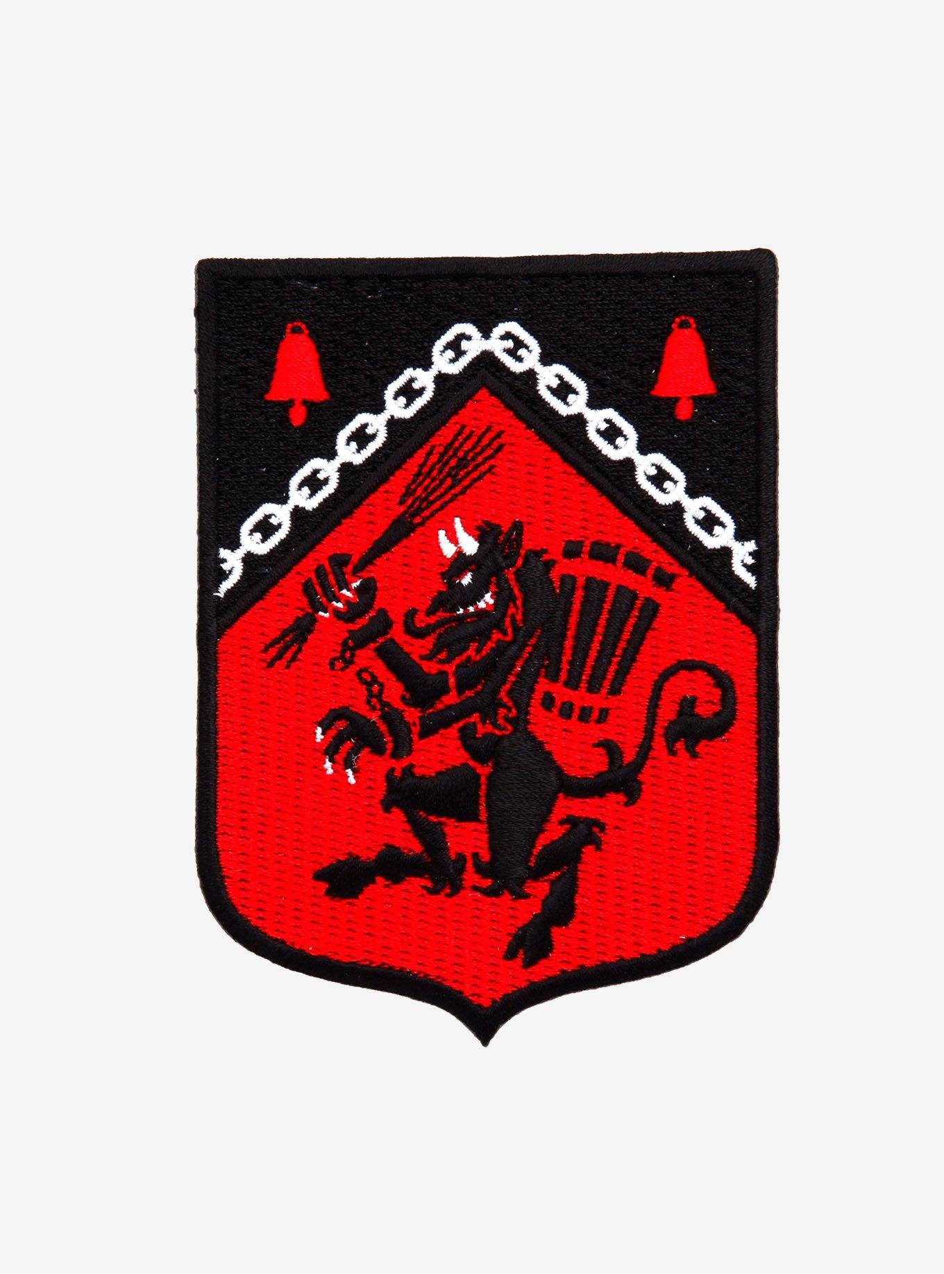 Monsterologist Krampus Crest Patch | Hot Topic