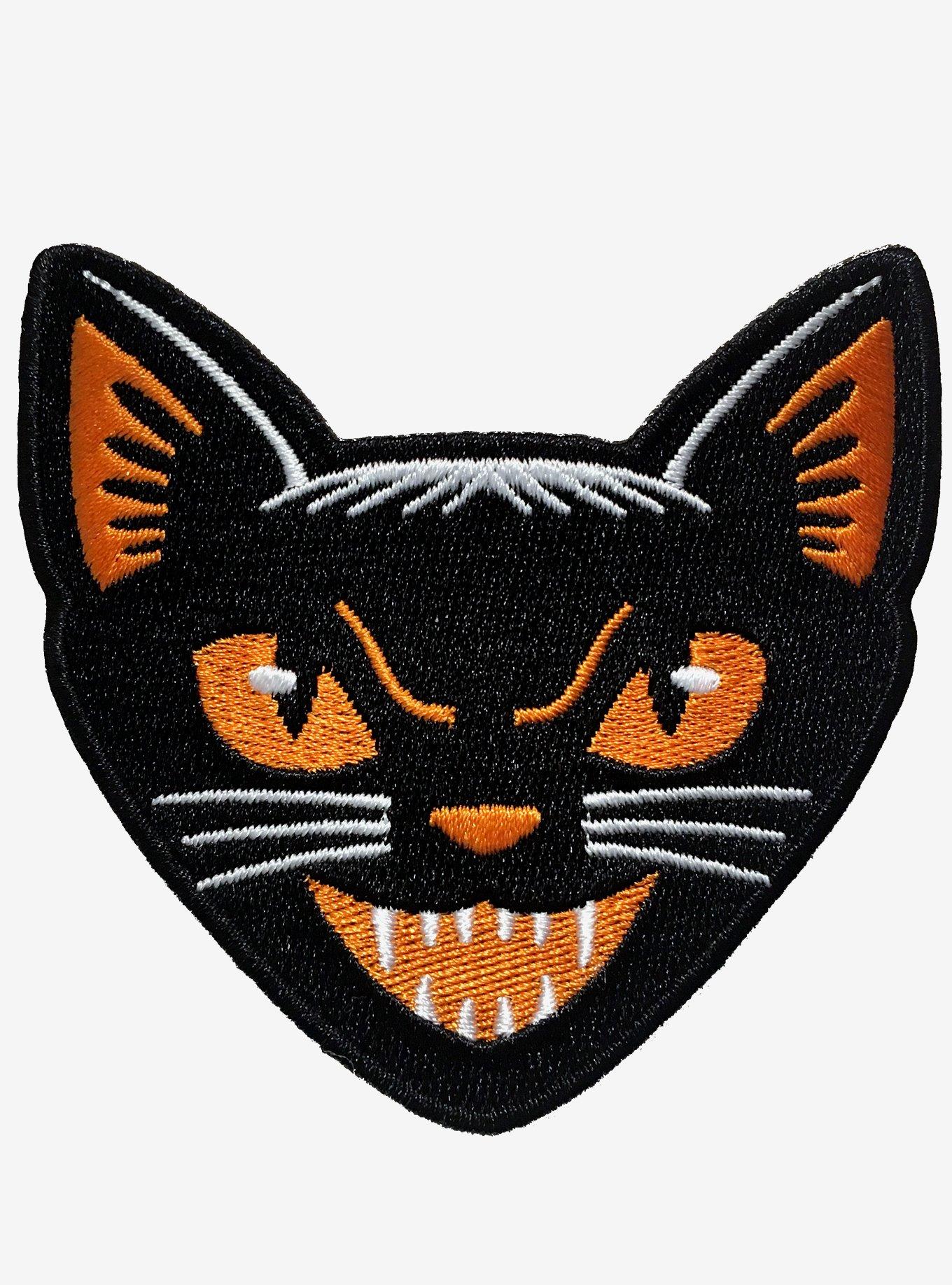 Monsterologist Black Cat Patch | Hot Topic