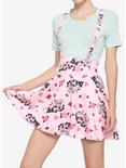 Ouran High School Host Club Roses Suspender Skirt, PINK, hi-res