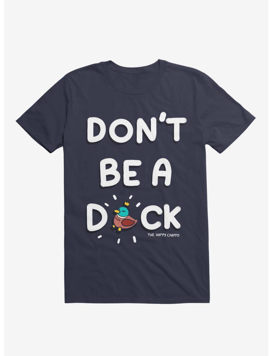 Don't Be A Duck T-Shirt, NAVY, hi-res