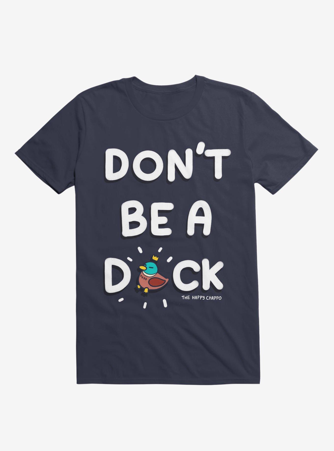 Don't Be A Duck T-Shirt, NAVY, hi-res