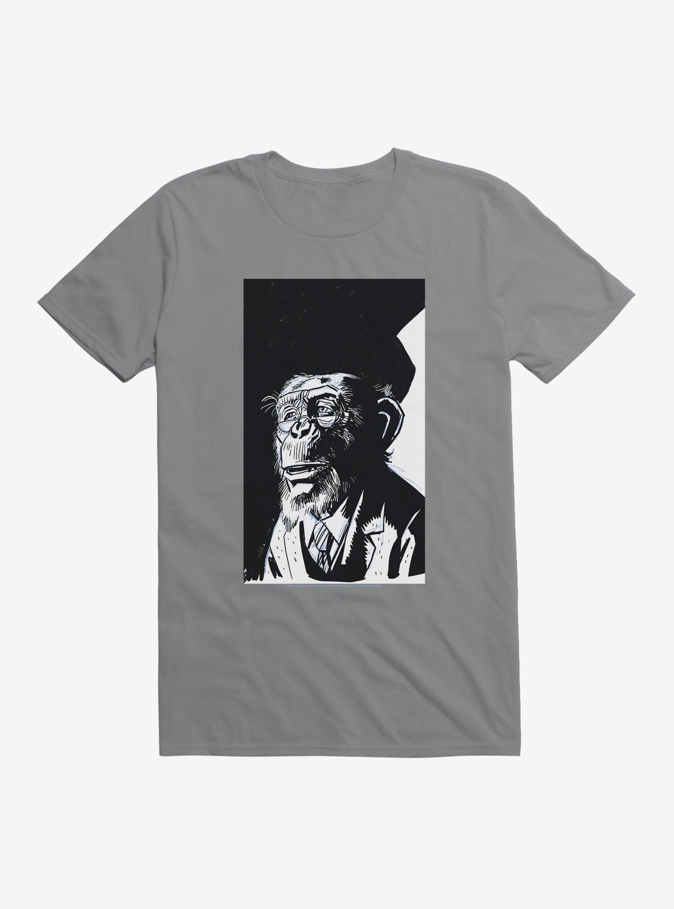 The Umbrella Academy Monochrome Pogo T-Shirt, STORM GREY, hi-res