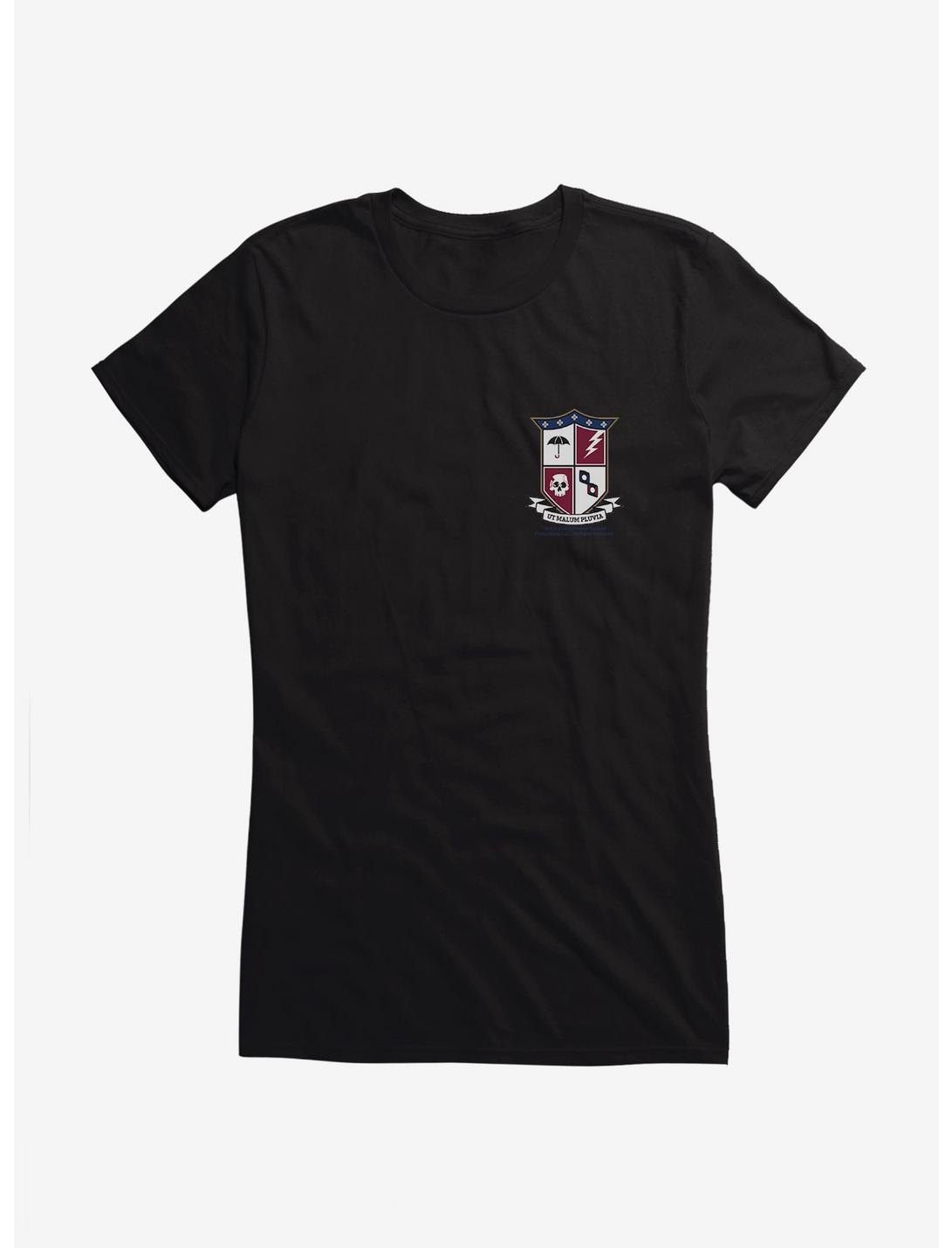 The Umbrella Academy Crest Girls T-Shirt, BLACK, hi-res