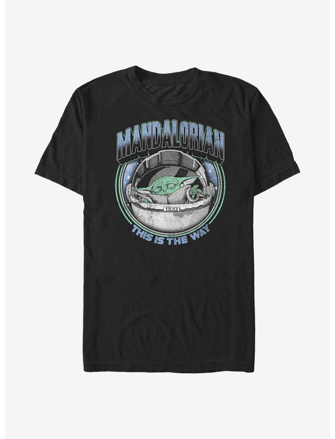 Star Wars The Mandalorian Vint Magic T-Shirt, BLACK, hi-res