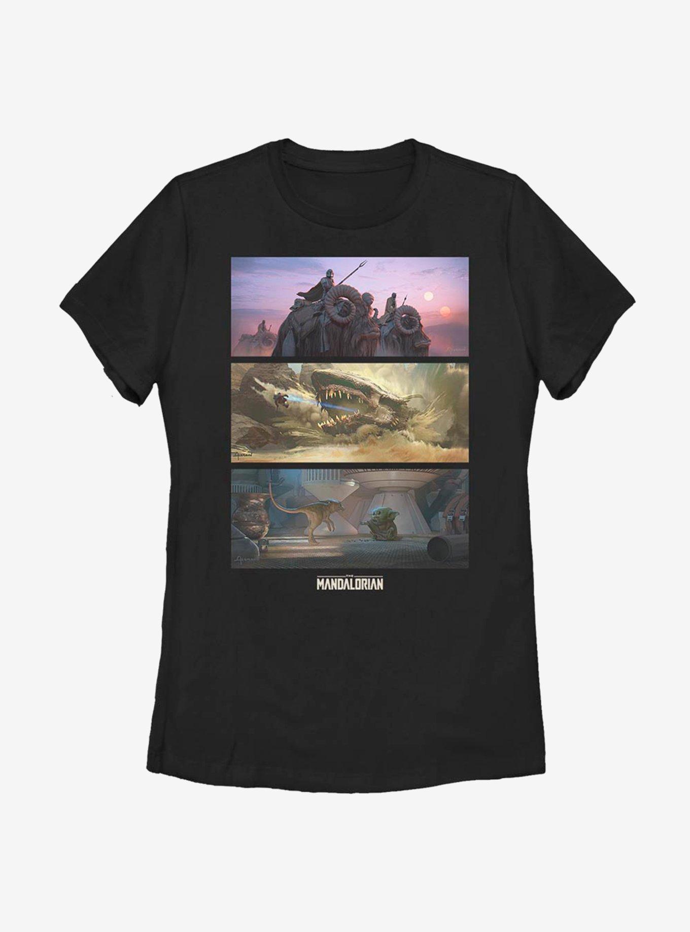 Star Wars The Mandalorian Epic Story Womens T-Shirt, , hi-res