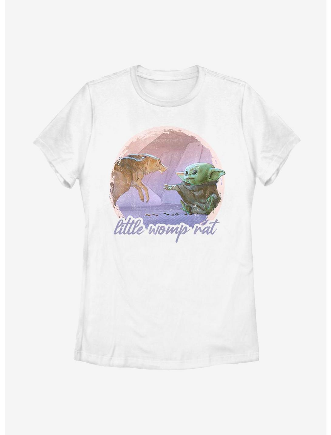 Star Wars The Mandalorian Little Womp Rat Womens T-Shirt, WHITE, hi-res