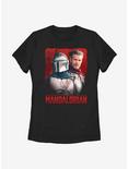 Star Wars The Mandalorian Mando And Cobb Womens T-Shirt, BLACK, hi-res