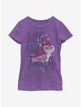 Disney Frozen 2 Bruni Little But Tough Youth Girls T-Shirt, PURPLE BERRY, hi-res